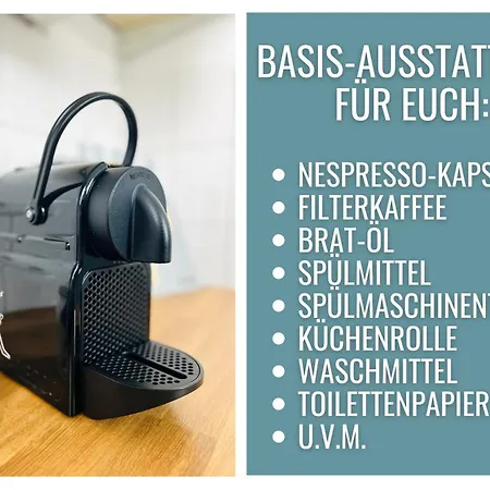 Stadtfeldnest - Boxspringbett - Waschmaschine - 55 Zoll Smart-tv - Netflix Inklusive - Arbeitsplatz Magdeburg