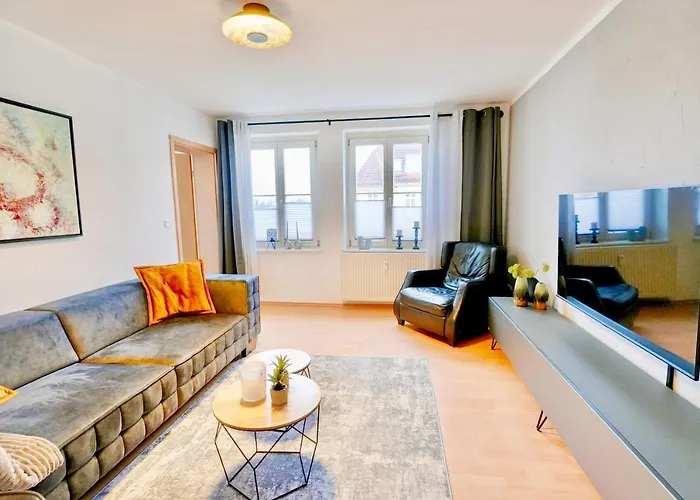 Apartamento Stadtfeldnest - Boxspringbett - Waschmaschine - 55 Zoll Smart-tv - Smart-tv - Arbeitsplatz Magdeburgo