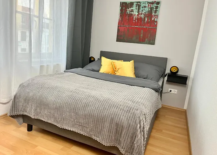 Stadtfeldnest - Boxspringbett - Waschmaschine - 55 Zoll Smart-tv - Smart-tv - Arbeitsplatz Maagdenburg